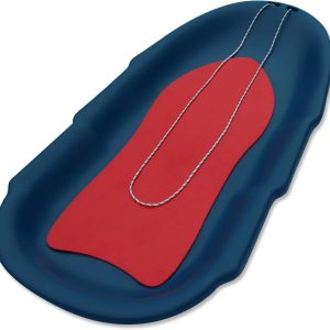 Roto Molded Snow Sled for Adults & Kids. Heavy Duty Plastic SNO Slider