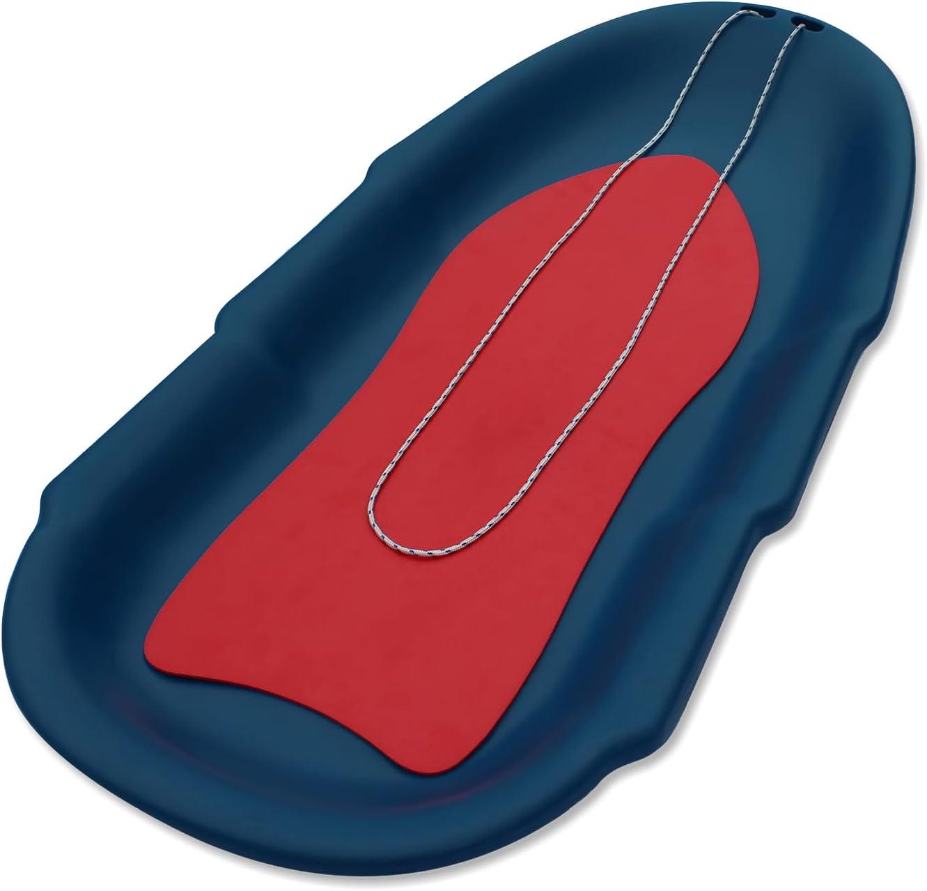 Roto Molded Snow Sled for Adults & Kids. Heavy Duty Plastic SNO Slider